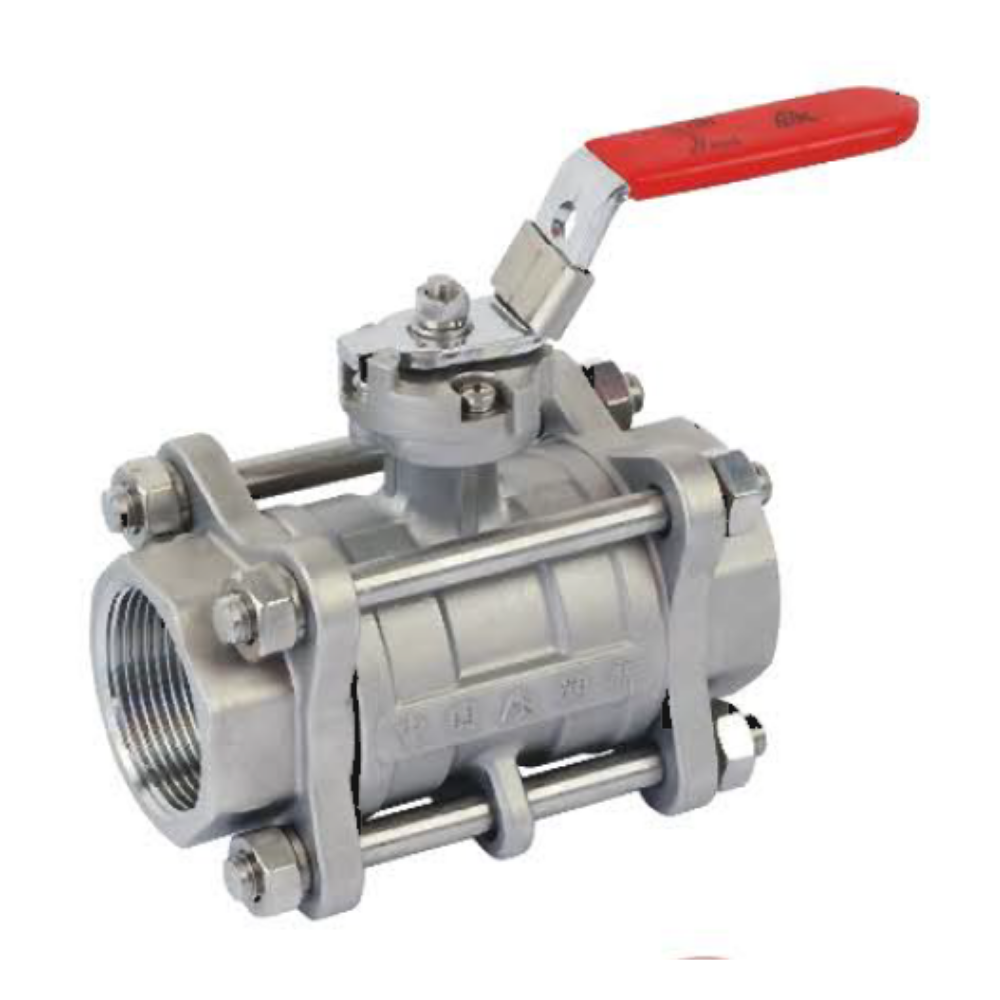 Ceramic Core Ball Valve, Stainless Steel Body, 0.75 Inch, Female Thread, NPT, Manual Operation